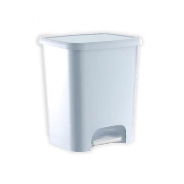 CONTENEDOR CON PEDAL 25L BLANCO LY-25BR LYTEC