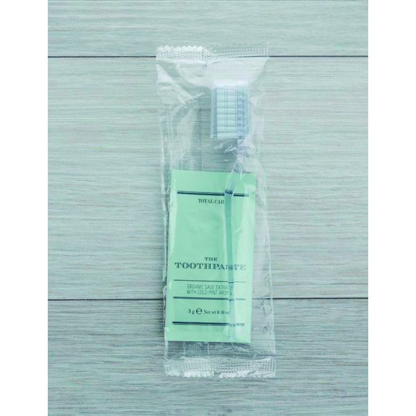 KIT DENTAL - CEPILLO Y PASTA 5GR. 500ud.     E09T