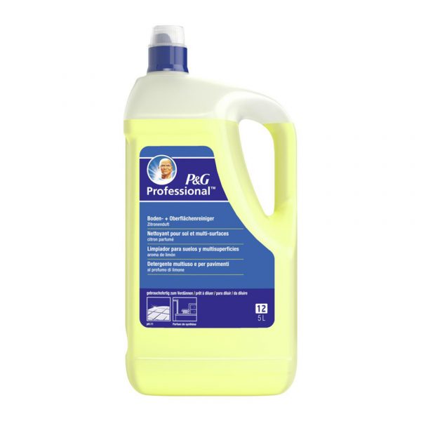 LIMPIADOR SUELOS MULTISUPERF. LIMON 5L P&G COD.12