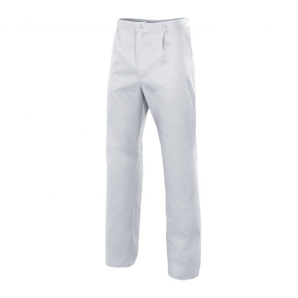 PANTALON BLANCO PINZAS Y GOMA REF 349 T-44