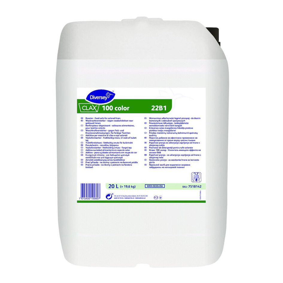 CLAX 100 S 22B1 20L TENSOACTIVO ROPA COLOR 7518142