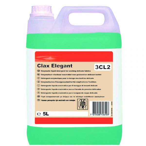 CLAX ELEGANT DETERGENTE ROPA DELICADA 5L   7509567