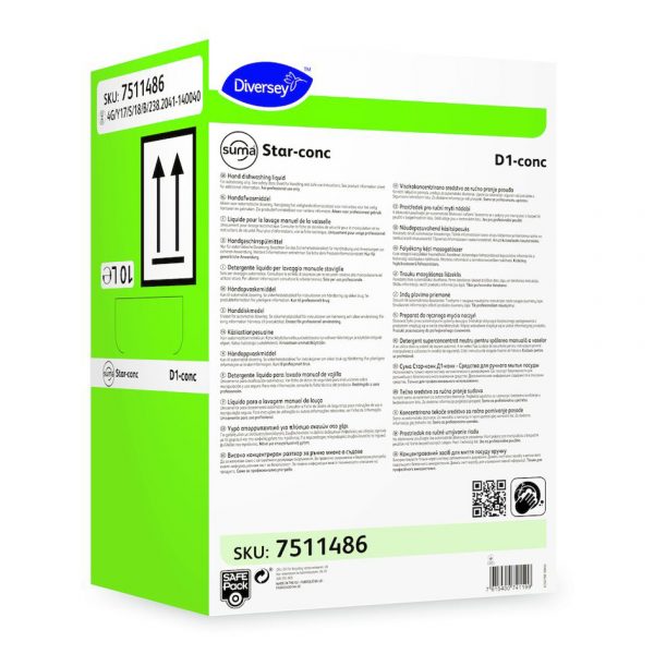 SUMA STAR-CONC D1   10L SAFEPACK           7511486