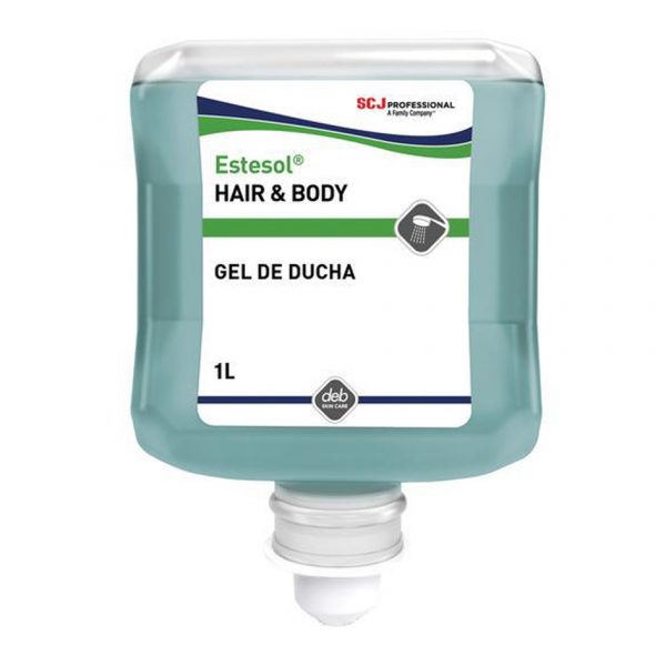 DEB HAIR & BODY WASH 6x1L.           HAB1L