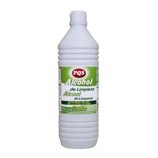 ALCOHOL DE LIMPIEZA (LIMON) 1 LITRO C/12