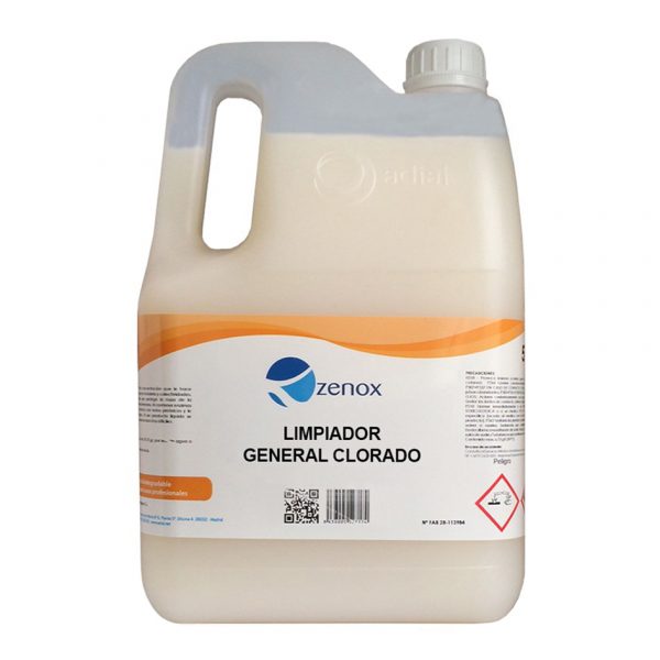 ZENOX LIMPIADOR GENERAL CLORADO 5 L.   99019901002
