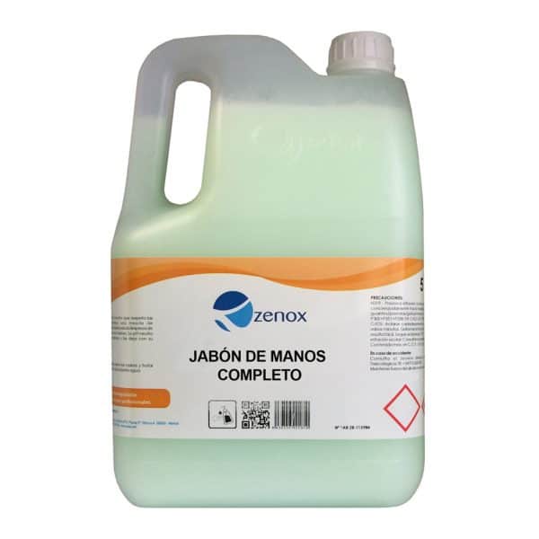 ZENOX JABON DE MANOS ADICARE COMPLETO 5L H-257