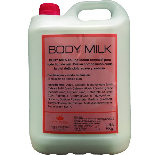 BODY MILK GARRAFA 5 LITROS               REF580000