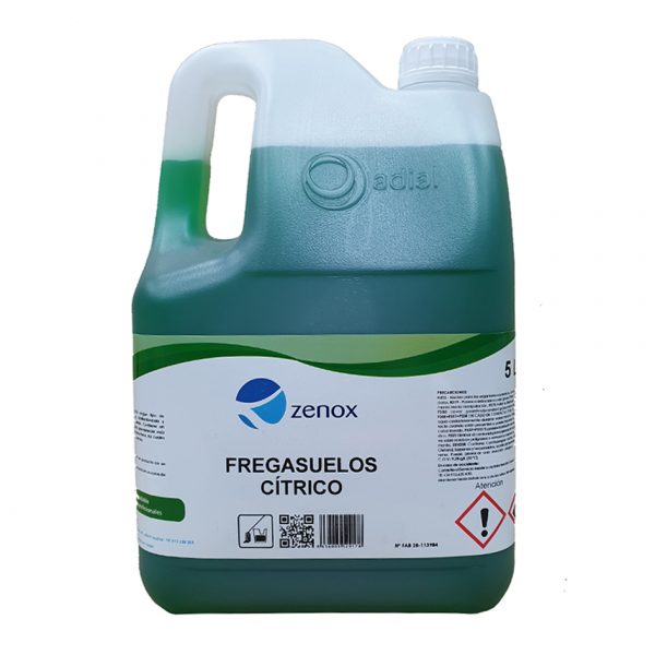 ZENOX CLEANING FREGASUELOS CITRICO 5L E-100E