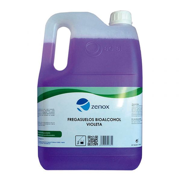 ZENOX LIMPIADOR BIOALCOHOL  5L VIOLETA    SF100094