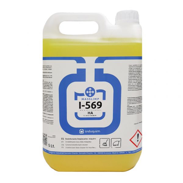 DESINFECTANTE LIMPIASUELOS MAQUINA  5L    I-569