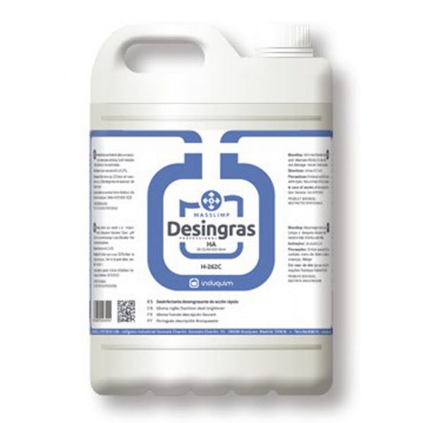 DESINGRAS DESENGRAS. DESINFECTANTE 5L REF H-262-C
