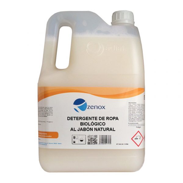 DETERGENTE LIQUIDO ROPA 5L JABON NATURAL E-221J