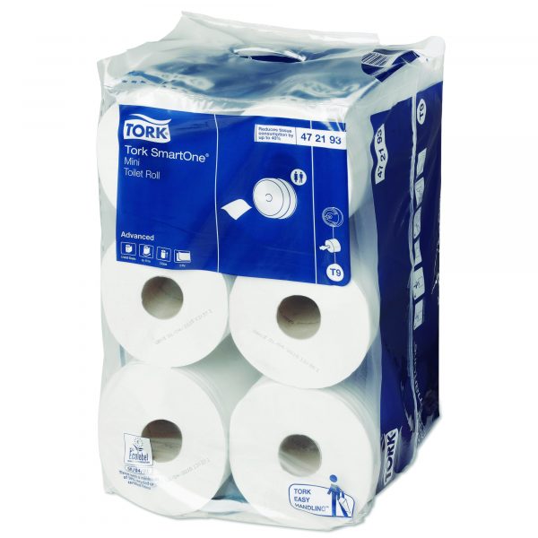 HIGIENICO IND.TORK SMARTONE MINI D/C (12u) 472193