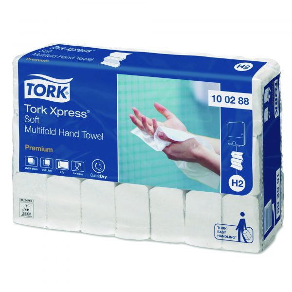TOALLETA TORK BLANCA D/C 34X21,2 2040 Uds  100888
