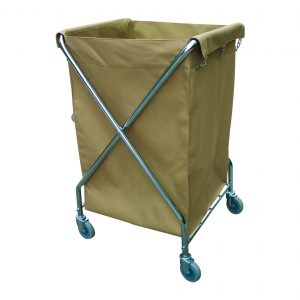 CARRO LAVANDERIA METALICO "X" CAQUI LYTEC AF08157