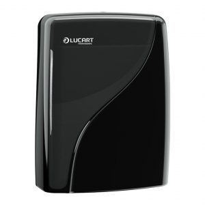DISPENSADOR TOALLETA IDENTITY NEGRO LUCART 892985A