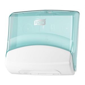 DISPENSADOR PAÑOS PLEGADOS TORK BLANCO W4   654000