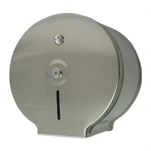 PORTARROLLOS HIG.IND.REDONDO INOX BRILLO LYTEC