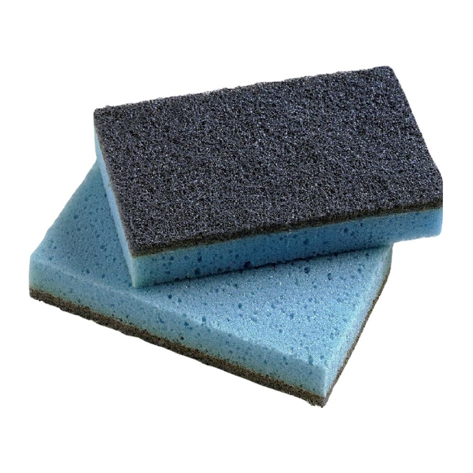 SCOTCH BRITE CON ESPONJA 245 AZUL pack 10 un.