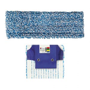 MOPA WET MICROFIBRA AZUL FLAP Y POCKET (13X40CM)
