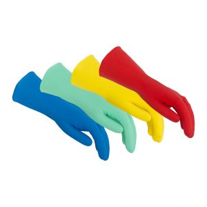 GUANTE VILEDA FLOCADO AMARILLO GRANDE       100163