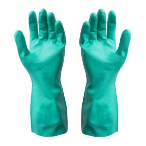 GUANTE NITRILO SATINADO IND.VERDE T-10/XL)    1513