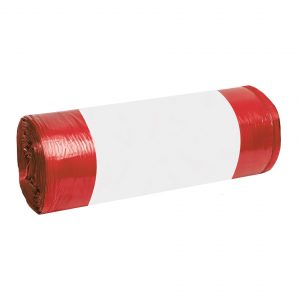 BOLSA BASURA 52X60 M.D. ROJA G.60 R.25 (C/60) 763