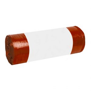 BOLSA BASURA 52X60 MARRON G.60 ROLLO 25 (C/60)