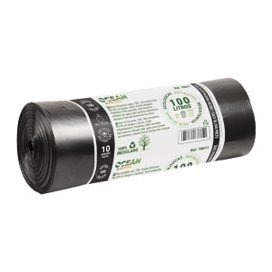 BOLSA BASURA 85x105 M.D. NEGRA G.100 R.10 (C/30)