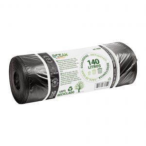 BOLSA BASURA 90X120 NEGRA G.170 R.10 bolsas (c/15)