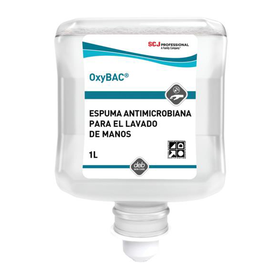 DEB OXYBAC FOAM WASH 6X1L BACTERICIDA OXY1L
