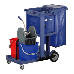 CARRO LIMPIEZA AZUL CERRADO COMPLETO      AF08170