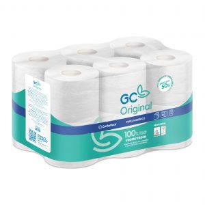 PAPEL HIGIENICO DOMESTICO 19M 3/C PACK 96 H263407