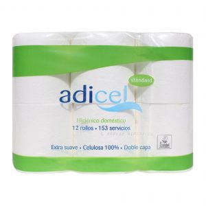 PAPEL HIGIENICO ADICEL STANDARD PACK 108 811E20