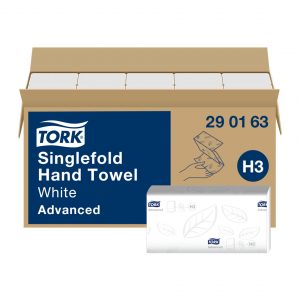 TOALLETA ZZ TORK BLANCA D/C 23X25 3750uds  290163