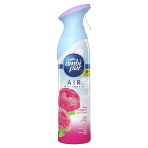 AMBIENTADOR AMBIPUR FLORES Y BRISA SPRAY 300ml(C/6