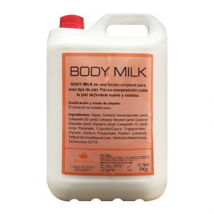 BODY MILK GARRAFA 5 LITROS               REF580000