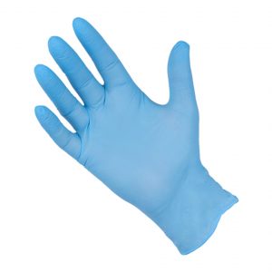 GUANTE NITRILO AZUL SIN POLVO ADILIM T-XL C/100UDS