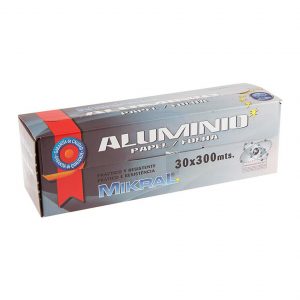 ROLLO ALUMINIO 30x300M 11 MICRAS