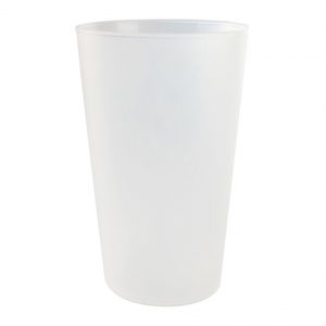 VASO CAÑA 300ML TRANSLUCIDO PP MEDIA PINTA C/400