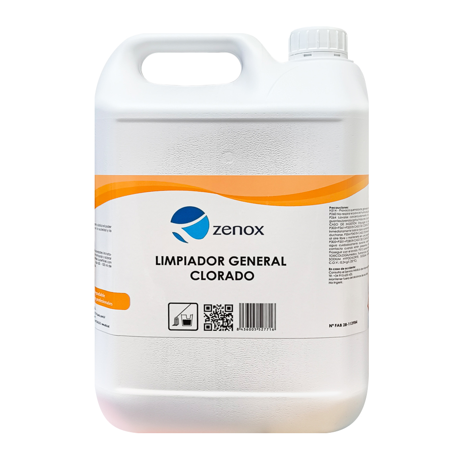 ZENOX LIMPIADOR GENERAL CLORADO 5 L. 99019901002