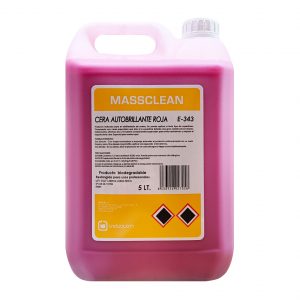 CERA AUTOBRILLANTE ROJA 5L E-343   (C/4)