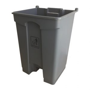 CONTENEDOR DE 87L GRIS (CUBO + PEDAL)