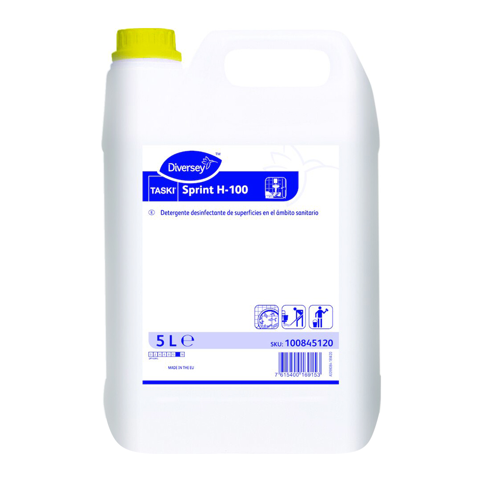 SPRINT H-100 LIMPIADOR DESINFECTANTE 5KG 100845120