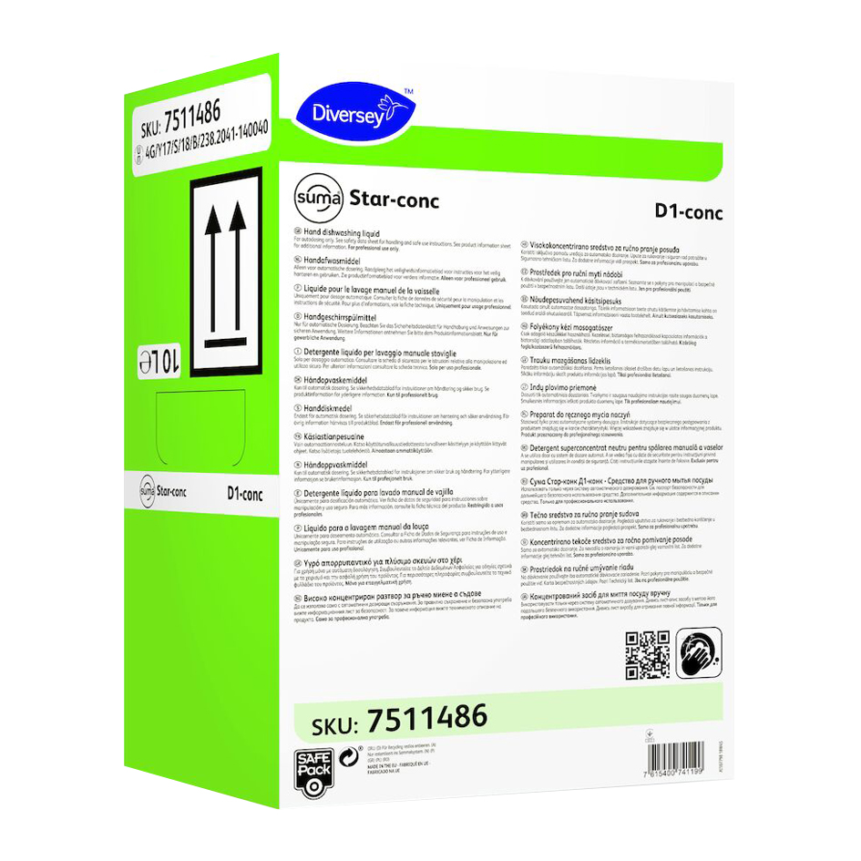 SUMA STAR-CONC D1 10L SAFEPACK 7511486