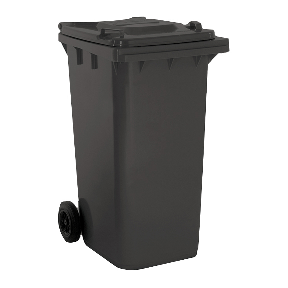 CONTENEDOR 240 LITROS GRIS OSCURO REF 04007