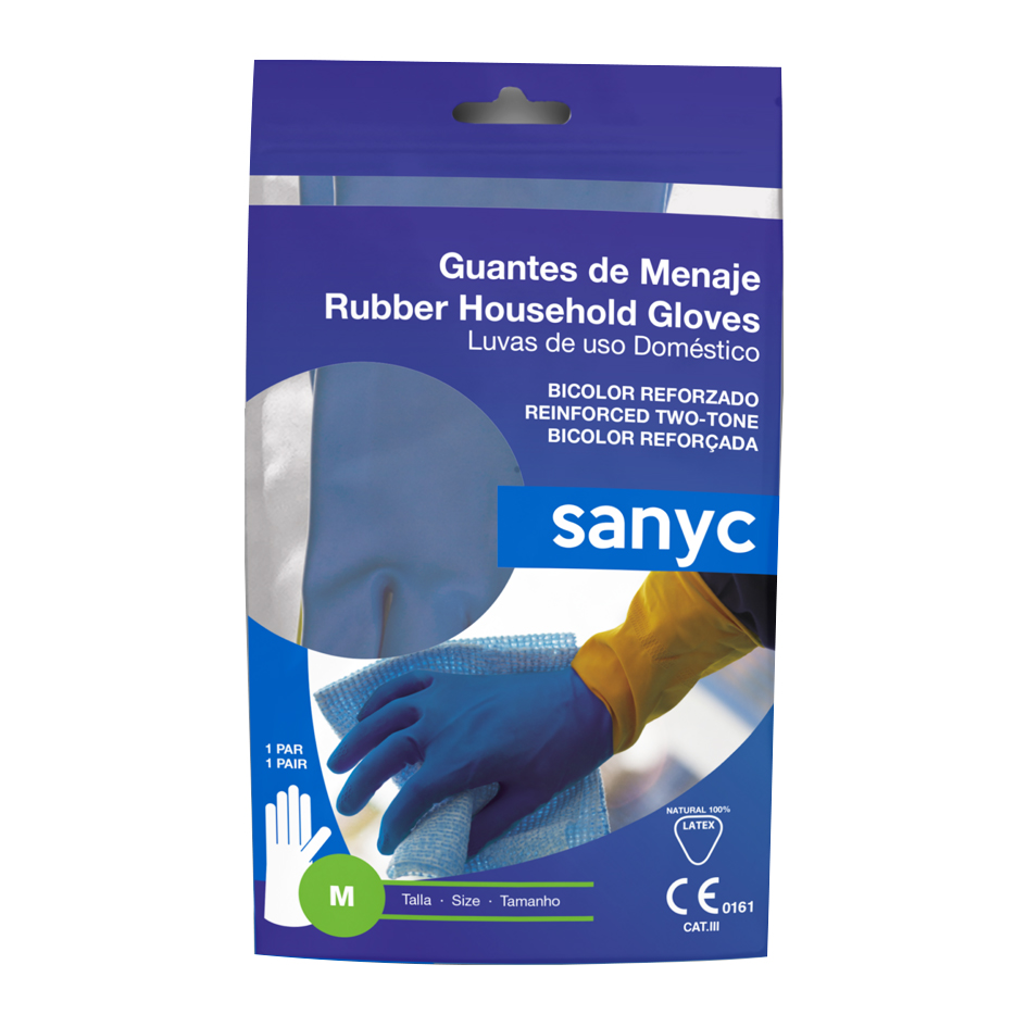 GUANTE BICOLOR PEQUEÑA SUPERFUERTES